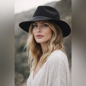 Brixton Dark Charcoal Hat 100% Wool